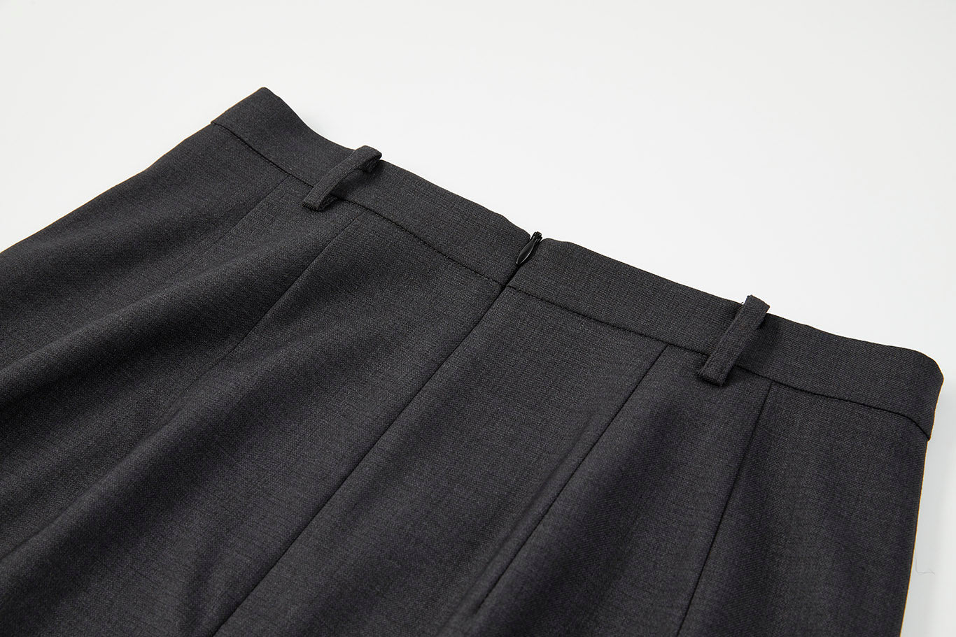 [tageechita] Back slit maxi tight skirt