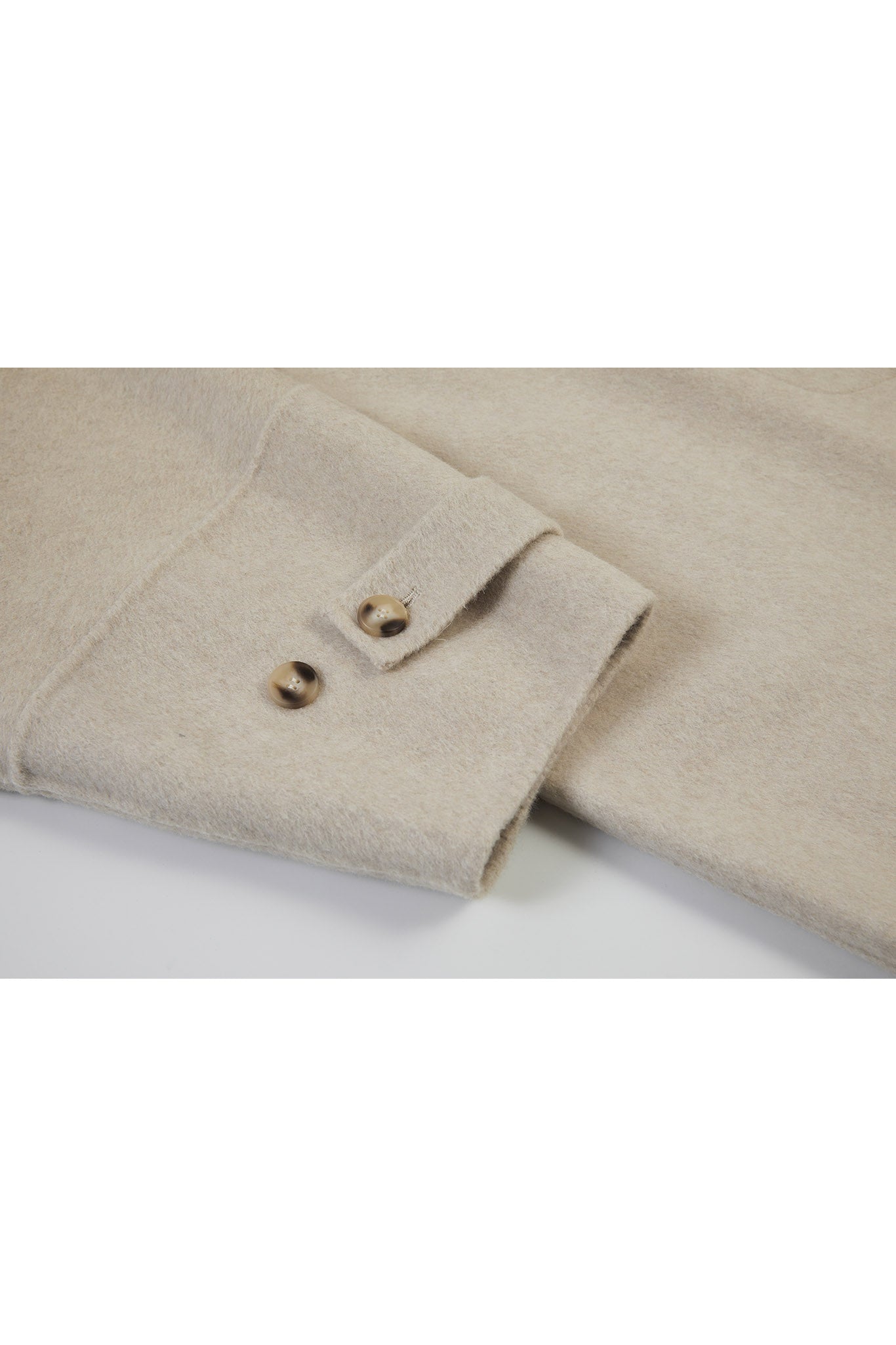 [tageechita] Cocoon sleeve wool long coat
