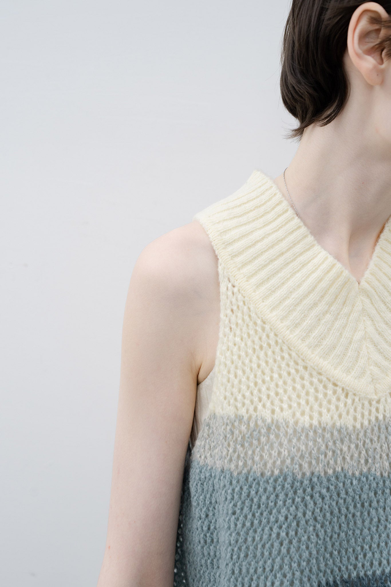 summer knit sleeveless tops