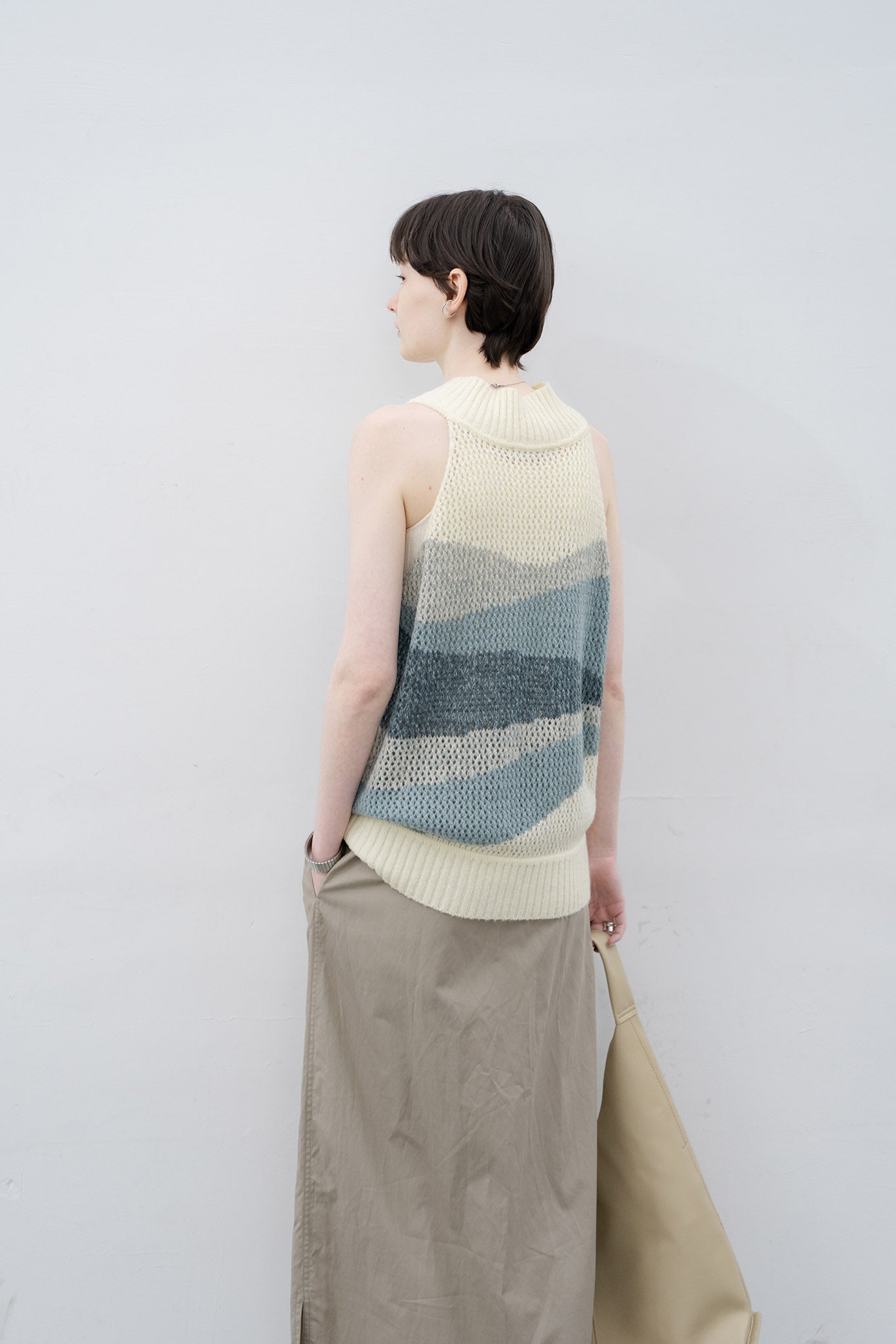 summer knit sleeveless tops