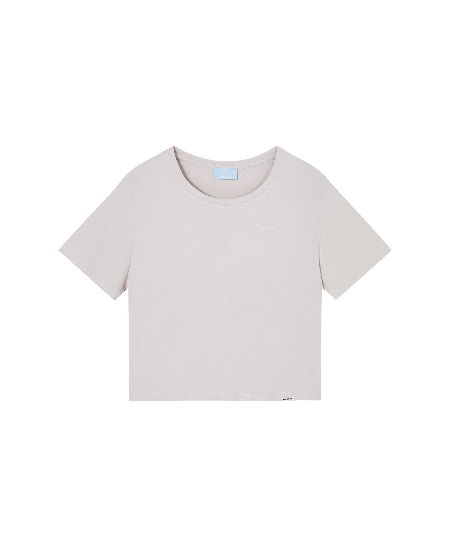 Embroidered basic T-shirt 
