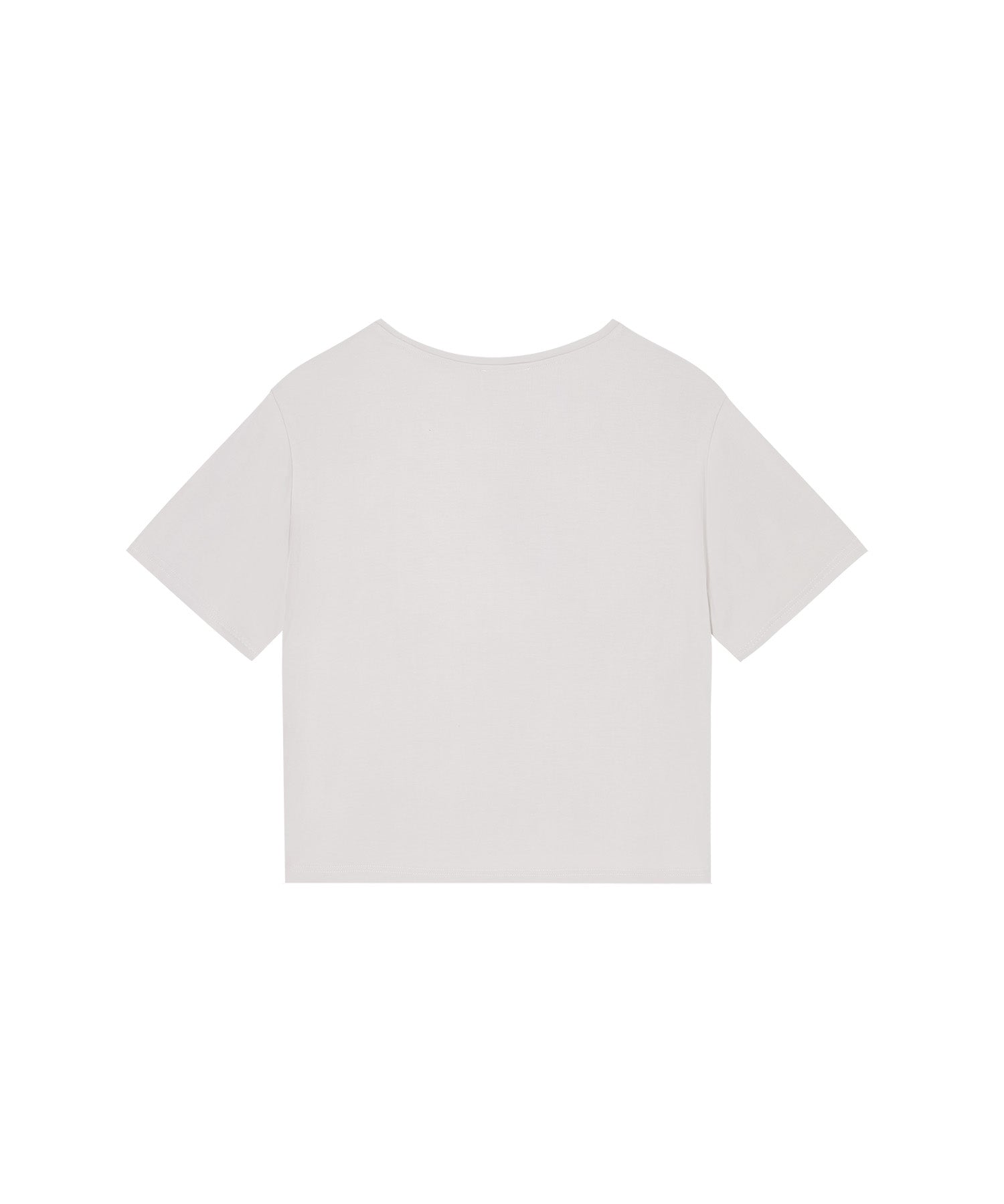 Embroidered basic T-shirt 