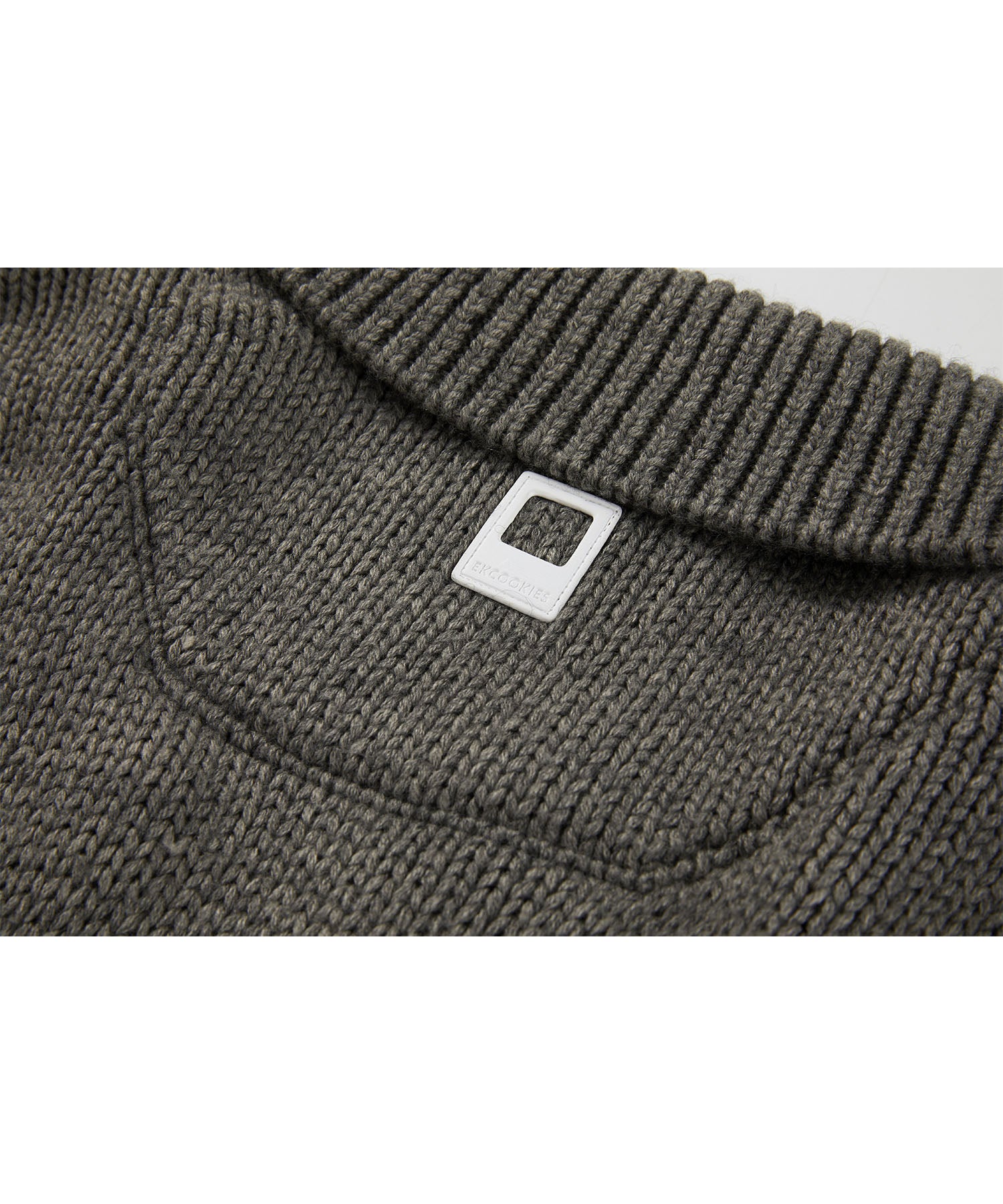 wool blend long knit cardigan 