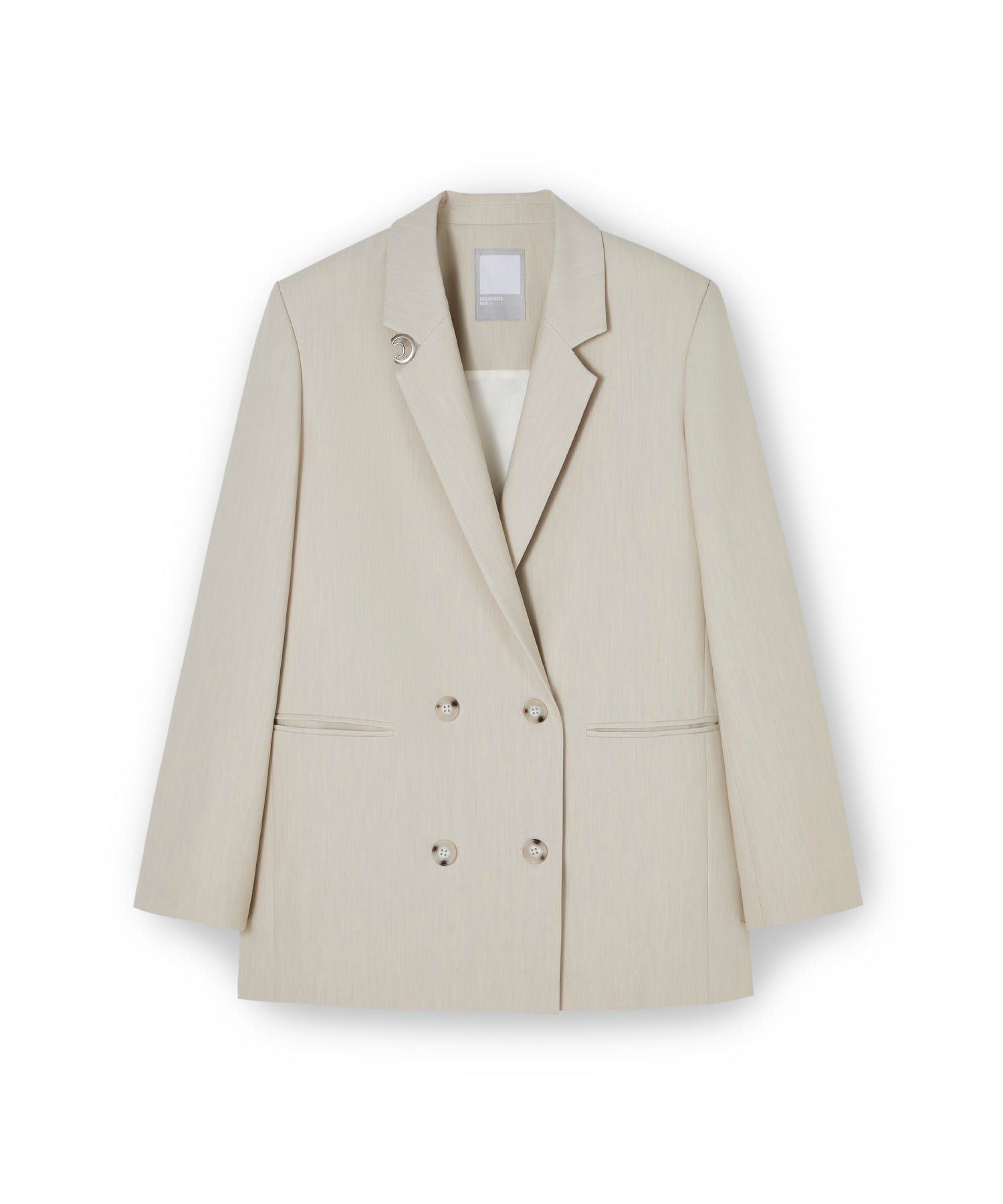 Back cut double tailored jacket/blazer 