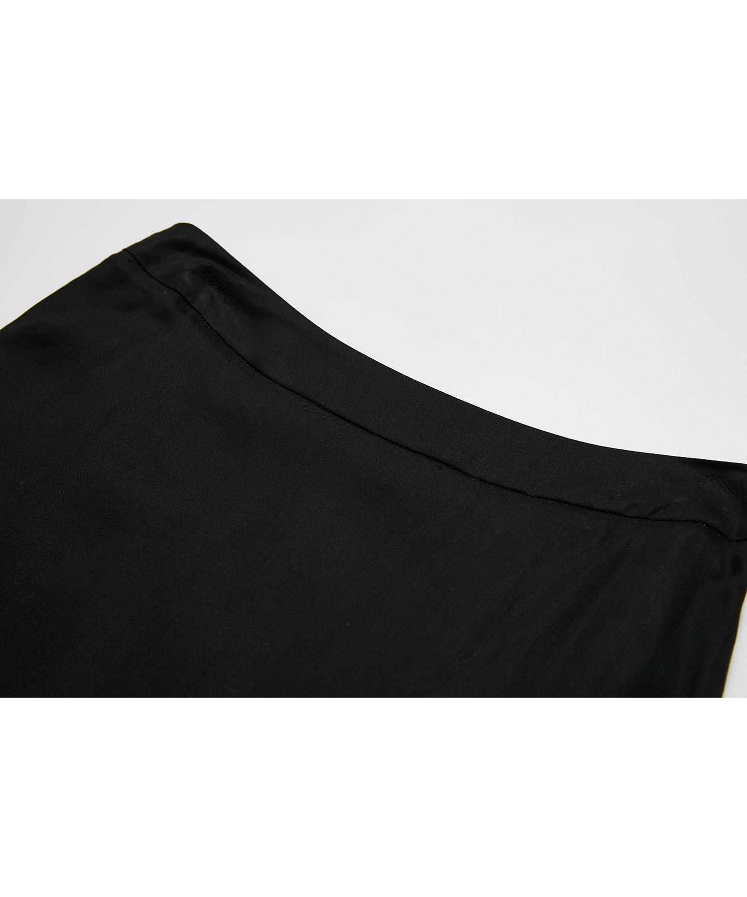 Back slit simple tight skirt 