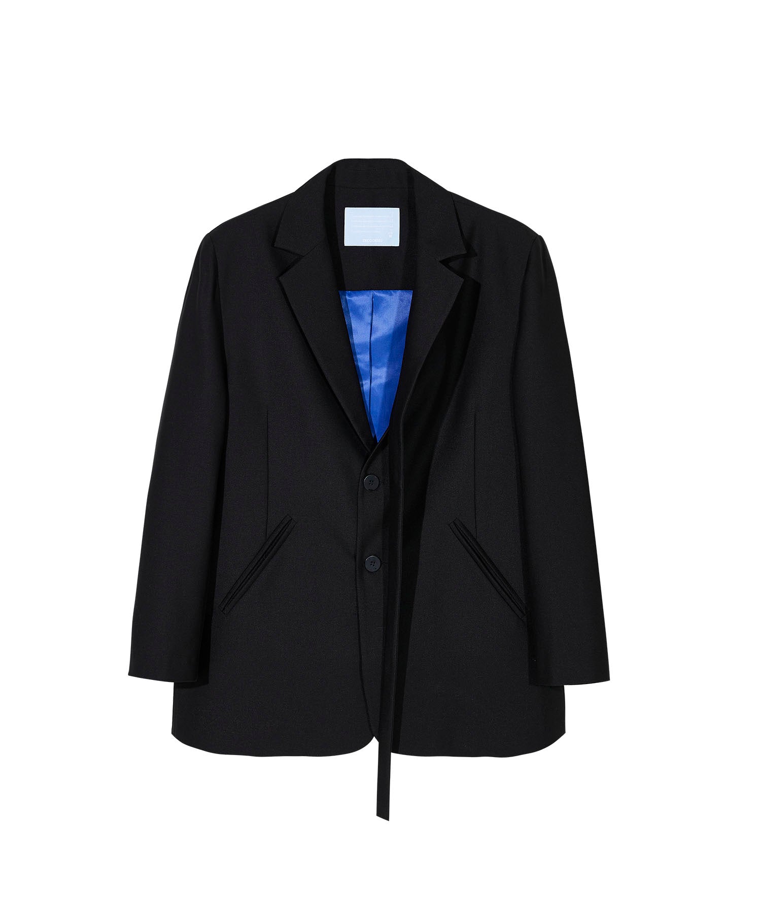 Asymmetric design tailored jacket