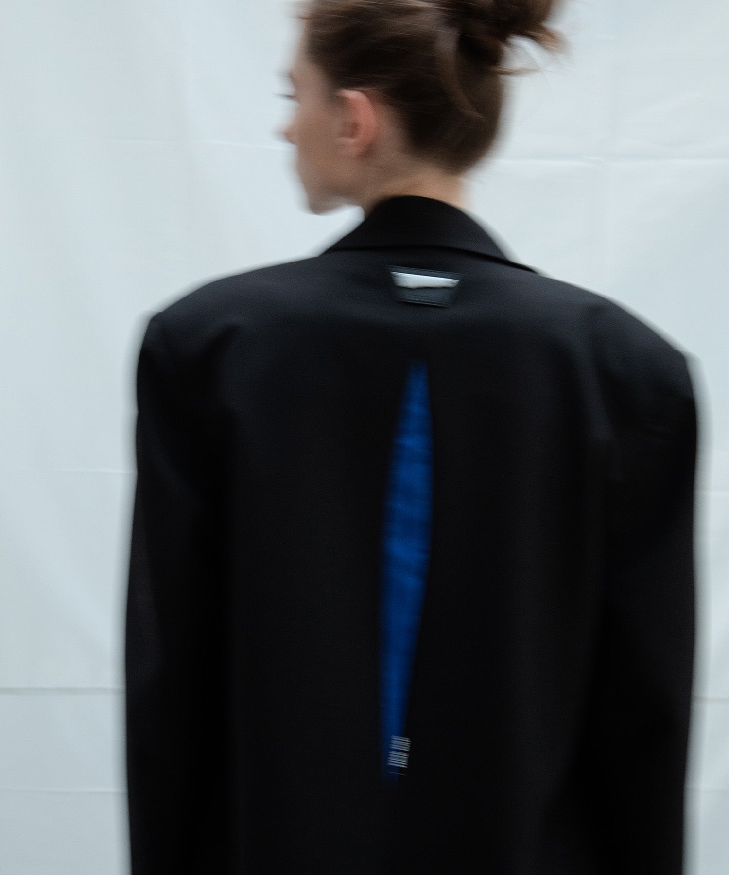 Asymmetric design tailored jacket